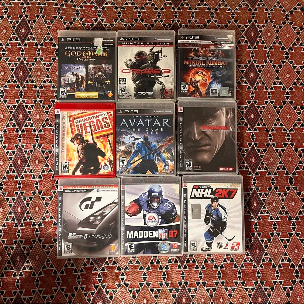 Lot of 9 Sony PS3 Games‎ Playstation 3